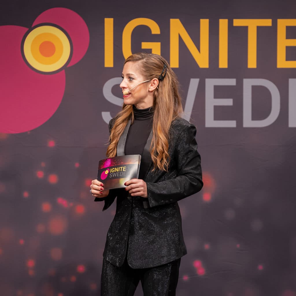 Maria Olofsson, Värd och initiativtagare, Ignite Nordic